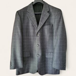 S. Cohen Wool Suit Blazer Mens 40R Gray